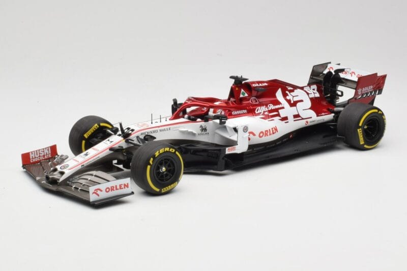 Alfa Romeo Racing C39 #99 A. Giovinazzi Austrian GP 2020 Minichamps 1:18 110200199 メタル