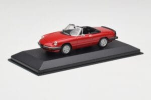 Alfa Romeo Spider 2000 アルファ レッド Minichamps 1:43 436120760 メタル - 画像 2/4