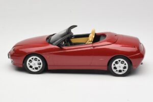 Alfa Romeo Spider 916 Proteo Red Metallic Norev 1:18 187854 メタル - 画像 3/6