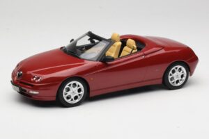 Alfa Romeo Spider 916 Proteo Red Metallic Norev 1:18 187854 メタル