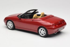 Alfa Romeo Spider 916 Proteo Red Metallic Norev 1:18 187854 メタル - 画像 5/6