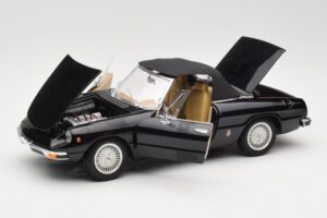 Alfa Romeo Spider 916 Veloce ブラック Ricko 1:18 32107 メタル - 画像 2/8