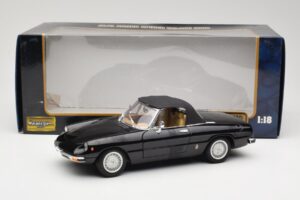 Alfa Romeo Spider 916 Veloce ブラック Ricko 1:18 32107 メタル - 画像 8/8