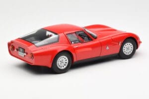 Alfa Romeo TZ2 レッド AUTOart 1:18 70198 メタル - 画像 2/6