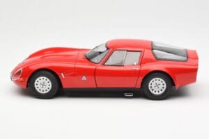 Alfa Romeo TZ2 レッド AUTOart 1:18 70198 メタル - 画像 3/6