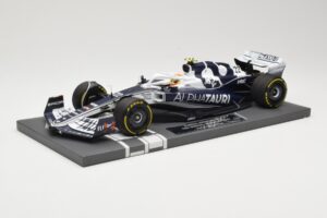 AlphaTauri AT03 #22 Y. Tsunoda Bahrain GP 2022 Minichamps 1:18 117220122 メタル - 画像 2/6