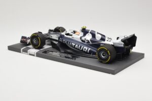 AlphaTauri AT03 #22 Y. Tsunoda Bahrain GP 2022 Minichamps 1:18 117220122 メタル - 画像 5/6