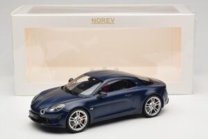 Alpine A110 S A120 Matte Storm Blue Norev 1:18 185444 メタル - 画像 6/6
