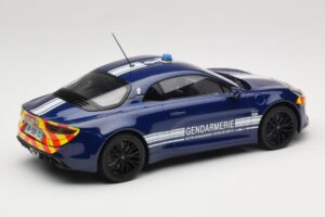 Alpine A110 S Gendarmerie Norev 1:18 185420 メタル - 画像 2/6