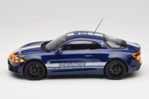 Alpine A110 S Gendarmerie Norev 1:18 185420 メタル - 画像 3/6