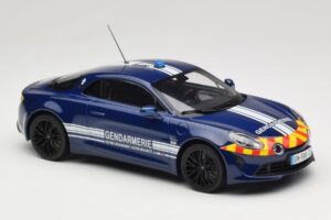 Alpine A110 S Gendarmerie Norev 1:18 185420 メタル - 画像 4/6