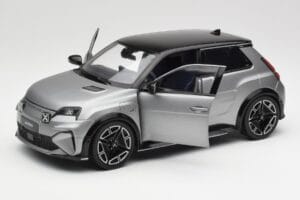 Alpine A290 GT Matt Tornade グレー & ブラック Norev 1:18 185451 メタル - 画像 2/8