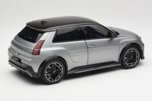 Alpine A290 GT Matt Tornade グレー & ブラック Norev 1:18 185451 メタル - 画像 3/8