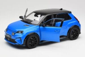 Alpine A290 GTS Alpine Vision ブルー & ブラック Norev 1:18 185450 メタル - 画像 2/8