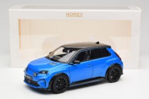 Alpine A290 GTS Alpine Vision ブルー & ブラック Norev 1:18 185450 メタル - 画像 8/8
