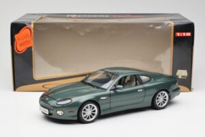 Aston Martin DB7 Vantage グリーン Maisto 1:18 36880 メタル - 画像 8/8