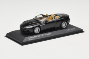Aston Martin DB9 カブリオレ ブラック Minichamps 1:43 400137330 メタル - 画像 2/4