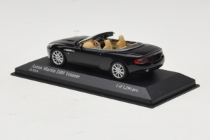 Aston Martin DB9 カブリオレ ブラック Minichamps 1:43 400137330 メタル - 画像 3/4