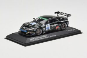 Aston Martin DBRS9 #66 Barwell Motorsport R. Johnson FIA GT3 European Championship Spa 2006 Minichamps 1:43 400061366 メタル - 画像 2/4
