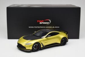 Aston Martin V12 Vantage Final Edition Cosmopolitan Yellow TopSpeed 1:18 TS0453 メタル - 画像 6/6