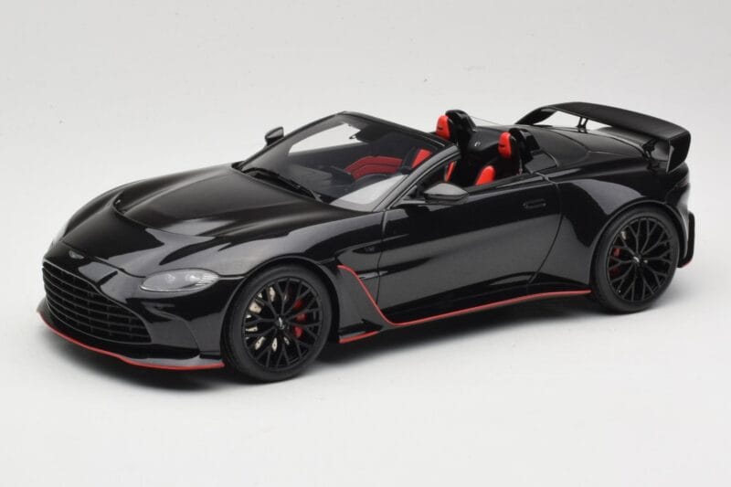 Aston Martin V12 Vantage Roadster Onyx Black GT Spirit 1:18 GT923 レジン