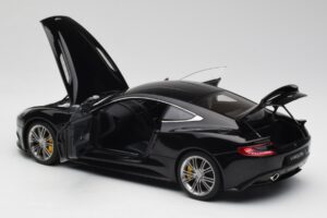 Aston Martin Vanquish オニキスブラック AUTOart 1:18 70247 メタル - 画像 5/8