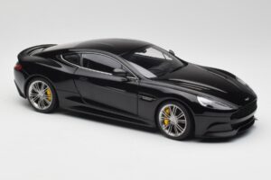 Aston Martin Vanquish オニキスブラック AUTOart 1:18 70247 メタル - 画像 6/8