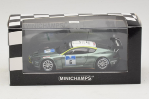 Aston Martin DBRS9 #6 M. Engel / K. Lechner ADAC 24 Hours Nurburgring 2008 Minichamps 1:43 400081306 メタル - 画像 4/4