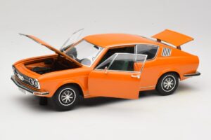 Audi 100 C1 Coupe S オレンジ Anson 1:18 30402 メタル - 画像 2/8