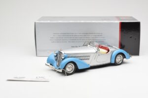 Audi 225 Front Roadster ブルーシルバー CMC 1:18 M-075B メタル - 画像 6/6