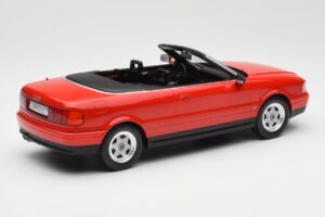 Audi 80 B3 カブリオレ レッド MCG 1:18 MCG18371 メタル - 画像 2/6