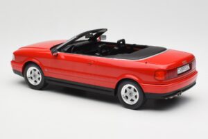 Audi 80 B3 カブリオレ レッド MCG 1:18 MCG18371 メタル - 画像 5/6