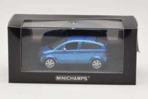 Audi A2 Light Blue Metallic Minichamps 1:43 AUDI007 メタル - 画像 4/4