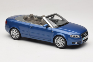Audi A4 B6 カブリオレ ブルー Norev 1:18 5010504325 メタル - 画像 6/9