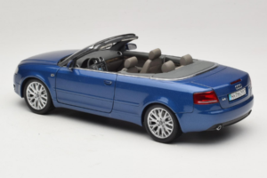 Audi A4 B6 カブリオレ ブルー Norev 1:18 5010504325 メタル - 画像 7/9