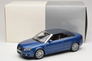 Audi A4 B6 カブリオレ ブルー Norev 1:18 5010504325 メタル - 画像 8/9