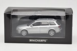Audi A4 B7 Avant シルバー Minichamps 1:43 AUDI009 メタル - 画像 4/4
