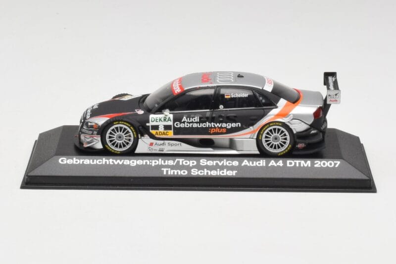 Audi A4 B7 #8 T. Scheider DTM 2007 Minichamps 1:43 5020700143 メタル