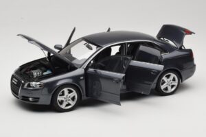 Audi A4 B7 グレー メタリック Minichamps 1:18 100014400 メタル - 画像 2/8