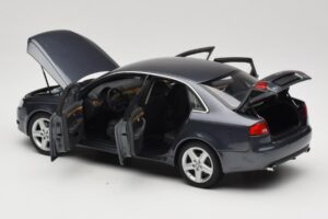 Audi A4 B7 グレー メタリック Minichamps 1:18 100014400 メタル - 画像 5/8