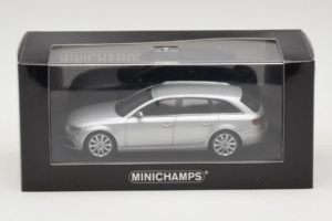 Audi A4 B8 Avant Ice Silver Minichamps 1:43 5011204213-R1 メタル - 画像 4/4