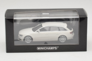 Audi A4 B8 Avant ホワイト Minichamps 1:43 410011010 メタル - 画像 5/5