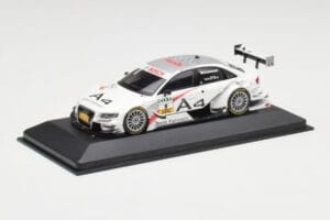 Audi A4 B8 #9 T. Kristensen DTM 2008 Minichamps 1:43 400081809 メタル - 画像 2/4