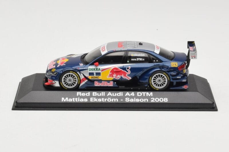 Audi A4 #1 M. Ekstrom Audi Sport Team Abt Sportsline DTM 2008 Minichamps 1:43 5020800123 メタル
