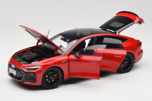 Audi A5L Sportback レッド OEM 1:18 ZAM60004A メタル - 画像 2/8