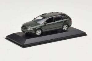 Audi A6 C5 Avant ダークグレー Minichamps 1:43 AUDI006 メタル - 画像 2/4