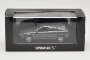 Audi A6 C5 Avant ダークグレー Minichamps 1:43 AUDI006 メタル - 画像 4/4