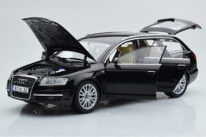 Audi A6 C6 Avant ブラック Norev 1:18 188304 メタル - 画像 2/8