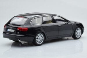 Audi A6 C6 Avant ブラック Norev 1:18 188304 メタル - 画像 4/8