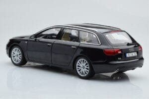 Audi A6 C6 Avant ブラック Norev 1:18 188304 メタル - 画像 7/8